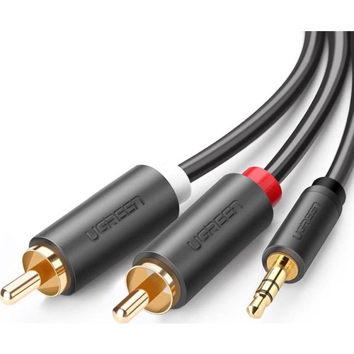 UGREEN 3.5 mm AUX RCA Ses Kablosu, 3 m, 10512