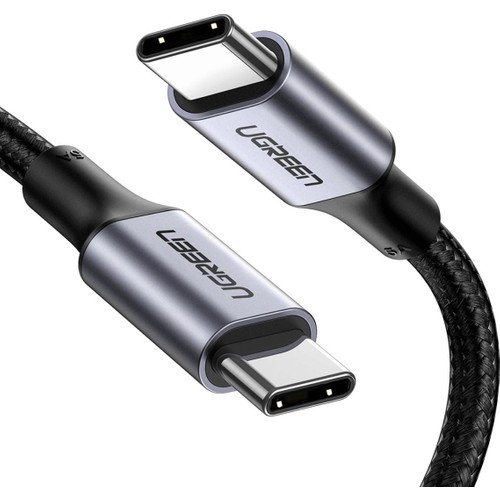 UGREEN USB-C - USB-A 3A QC Hızlı Şarj Kablosu, 1.5 m, Beyaz, 60122